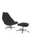 Model F590 Lounge Chair with Stool from Artifort, Set of 2, Imagen 2