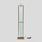 Fontana Arte Style Brass and Clear Glass Floor Lamps, Set of 2 2