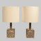 Bronzed Brass Table Lamps by Frigerio, Set of 2 1