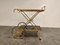 Neoclassical Brass Drinks Trolley, 1960s, Image 3