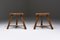 Wabi Sabi Wooden Milk Stools, Set of 2 3