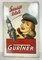 Pin-Up Gurtner Bougies Werbeschild aus Blech, Frankreich, 1950er 11