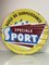 Double Sided Special Sports Renault Oil Enamel Sign, 1950s 2