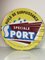 Double Sided Special Sports Renault Oil Enamel Sign, 1950s, Immagine 2