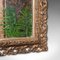 Antique English Victorian Bevelled Overmantle Hall Mirror in Gilt Gesso, 1900, Image 8