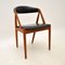 Danish Teak Side or Dining or Desk Chair by Kai Kristiansen, Image 1