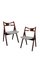 CH29P Sawbuck Chairs by Hans Wegner for Carl Hansen & Son, Set of 2, Image 1