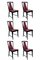 Chairs by Osvaldo Borsani for Varedo, Set of 6 1