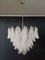 Vintage Italian Murano Glass Chandelier with 57 Glass Rondini Petals, 1980s, Image 10