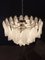 Vintage Italian Murano Glass Chandelier with 57 Glass Rondini Petals, 1980s 14