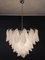 Vintage Italian Murano Glass Chandelier with 57 Glass Rondini Petals, 1980s 13