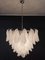 Vintage Italian Murano Glass Chandelier with 57 Glass Rondini Petals, 1980s, Image 13