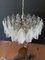 Vintage Italian Murano Glass Chandelier with 57 Rondini Glasses, 1980s, Imagen 4