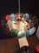 Space Age Murano Glass Chandelier with 57 Multicolored Glasses, 1980s 14