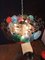 Space Age Murano Glass Chandelier with 57 Multicolored Glasses, 1980s, Image 14