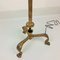 Art Deco Gold Metal Floor Lamp, Immagine 11