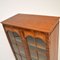 Antique Burr Walnut Bookcase on Cupboard 9