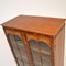 Antique Burr Walnut Bookcase on Cupboard, Image 9