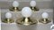 Ceiling Ball Light by Pier Giacomo and Achille Castiglioni for Flos, Italy 1960s, Set of 5, Image 4