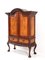 Colonial Padouk Chippendale Cabinet, 1930s 3