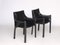 Leather 413 CAB Armchairs by Mario Bellini for Cassina, Set of 2, Immagine 14