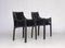 Leather 413 CAB Armchairs by Mario Bellini for Cassina, Set of 2 2