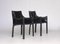 Leather 413 CAB Armchairs by Mario Bellini for Cassina, Set of 2, Image 2