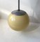 Bauhaus Yellow Opaline Glass Pendant Lamp from Lyfa, 1930s, Image 9