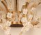 Mid-Century Italian Macaroni Beaded 3-Light Sconces in Murano Glass, Crystal and Gold by Ercole Barovier, Set of 2 4