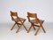 Vintage Oak Side Chairs, 1970s, Set of 2 5