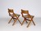 Vintage Oak Side Chairs, 1970s, Set of 2, Image 5
