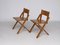 Vintage Oak Side Chairs, 1970s, Set of 2, Immagine 7