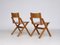 Vintage Oak Side Chairs, 1970s, Set of 2, Immagine 9