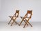 Vintage Oak Side Chairs, 1970s, Set of 2 2