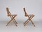 Vintage Oak Side Chairs, 1970s, Set of 2, Image 8