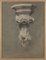 Unknown Academy Student, Drawing after an Architectural Ornament, Framed Pencil on Paper, 1889, Set of 3, Imagen 3