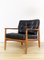 Mid-Century Cherry Wood Lounge Chair by Eugen Schmidt for Soloform, 1950s, Imagen 1