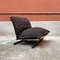 Mid-Century Modern Italian Black Farfalle Armchairs by Lucci and Orlandini for Elam, 1975, Set of 2, Image 10