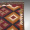 Vintage Caucasian Decorative Maimana Kilim Rug, Late 20th Century, Imagen 10