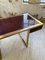 Red Lacquer & Brass Desk by Guy Lefevre 78