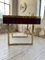 Red Lacquer & Brass Desk by Guy Lefevre, Immagine 93