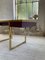 Red Lacquer & Brass Desk by Guy Lefevre 90