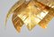 Hollywood Regency Gold Leaf Pendant Light from Maison Jansen 11