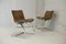 Chromed Steel Lounge Chairs, France, 1970s, Set of 2 5