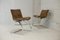 Chromed Steel Lounge Chairs, France, 1970s, Set of 2, Imagen 5