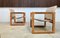 Pine and Canvas Diana Safari Chairs by Karin Mobring for Ikea, 1970s, Set of 2 3