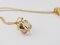 Modern Sacred 18k Yellow Gold Mini Crystal Orb Necklace with Natural Rock Crystal by Rebecca Li 3
