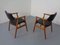 Danish Teak Armchairs by Svend Aage Eriksen for Glostrup, 1960s, Set of 2 10