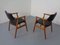 Danish Teak Armchairs by Svend Aage Eriksen for Glostrup, 1960s, Set of 2, Image 10
