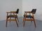 Danish Teak Armchairs by Svend Aage Eriksen for Glostrup, 1960s, Set of 2 3